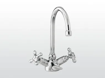ROMA 3217P - 1 hole washbasin tap by RUBINETTERIE STELLA - view 2